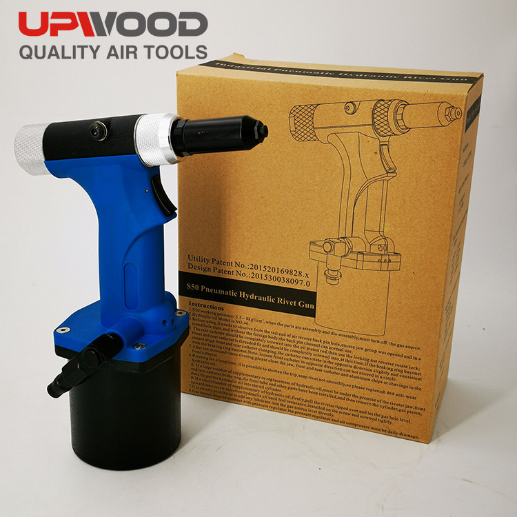 UW-S50 Pneumatic Air Hydraulic Pop Rivet Gun Blind Riveter Riveting Tool