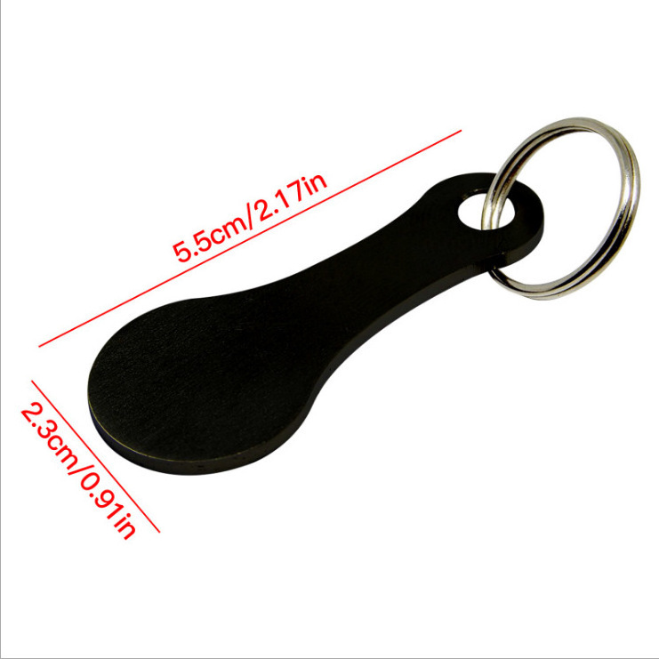 Shopping cart token key ring trolley coin,beer bottle opener keychain,metal stainless steel Supermarket trolley coin engraved