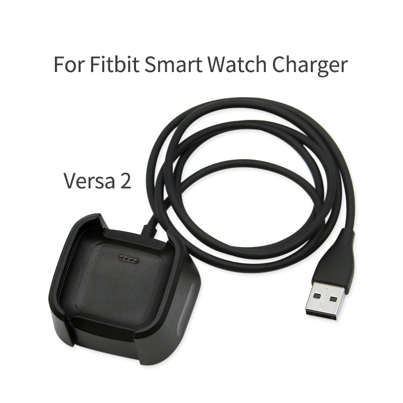 Replaceable USB Charger For Fitbit Charger Smart Bracelet USB Charging Cable for Fitbit Versa Band 2 for Fitbit Versa Lite New