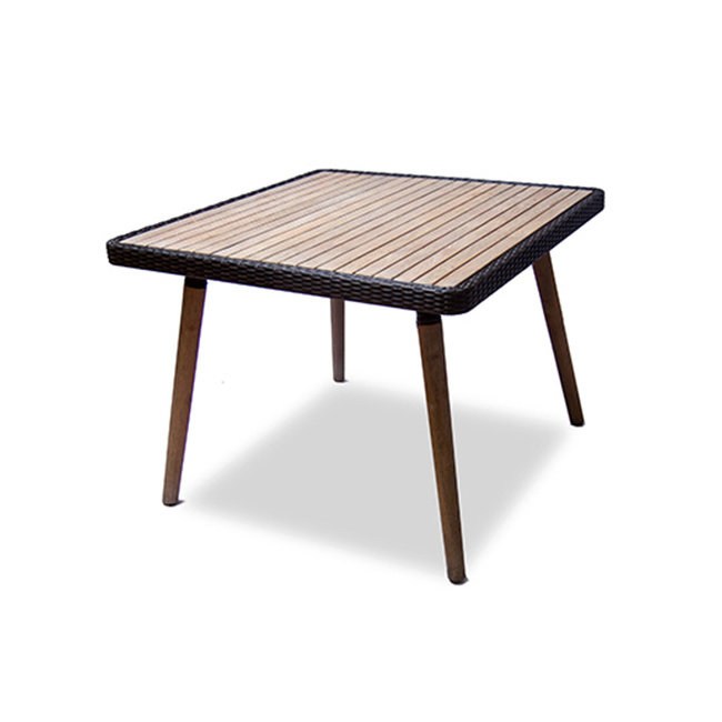 High quality Coffee Table Square - Julia Dining Table Synthetic Wicker With simple elegant modern design from Cirebon West Java