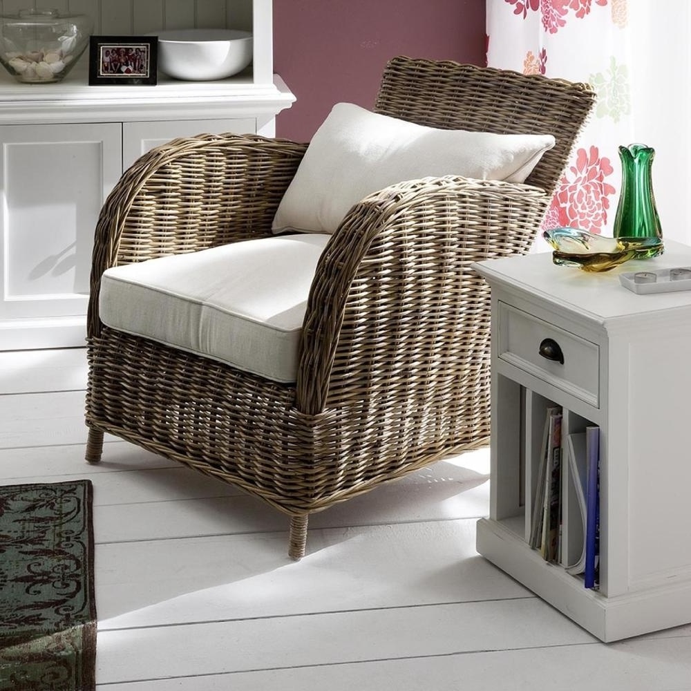 High Quality Kelly Coastal Rattan Accent Chair for indoor and outdoor home furniture from Cirebon West Java indonesia