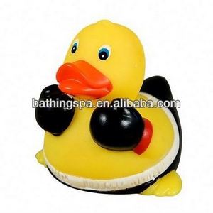 Hot selling rubber duck boxer rubber octopus toy