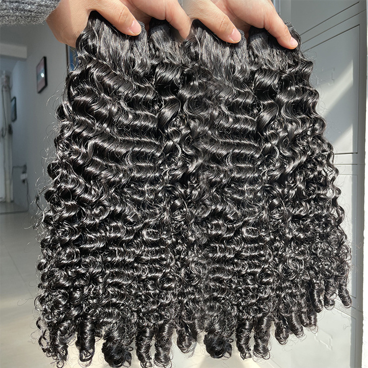 Wholesale Vietnamese Raw Virgin cambodian Virgin Cuticle Aligned Raw Human Hair Eurasian Curly weave Hair Bundles