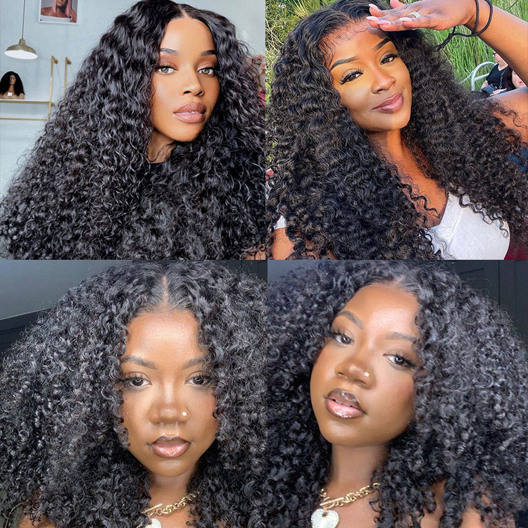 Raw Burmese Curly Human Hair Double Drawn Vietnamese cambodian virgin Human Hair cuticle aligned  Burmese curly Hair Vendor