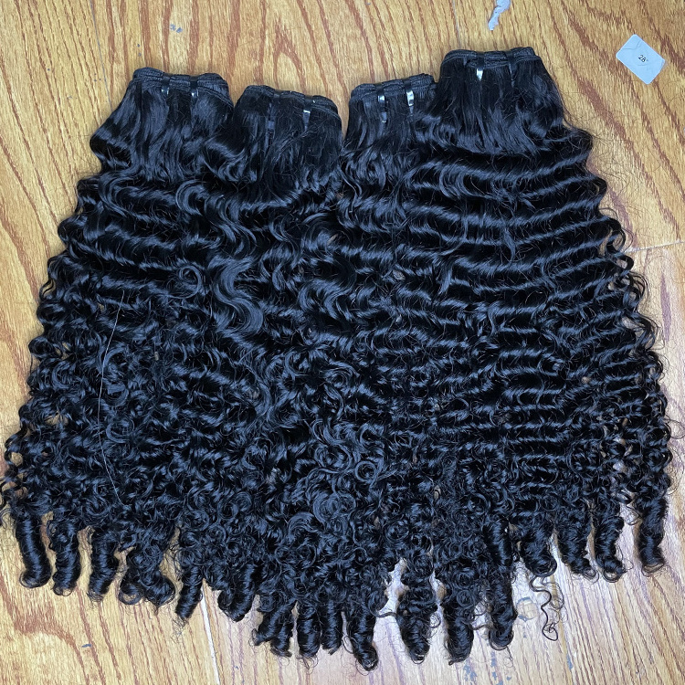 Drop Shipping Vendor brazilian hair unprocessed raw burmese curl bundles vendor virgin human hair  Eurasian Curly hair bundles