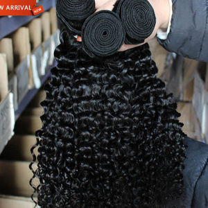 Ship Within 2 Hours Grade 10A 100%raw peruvian Virgin Human Mink hair bundle kinky curly weaves bundles with closure