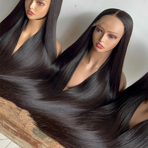 11A Virgin cambodian hd frontal wig Human Hair Wholesale Bone Straight Lace Frontal Wigs Virgin Human Hair Full Lace Frontal Wig