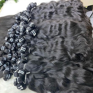 Raw Vietnamese Hair Vendor cuticle aligned human hair Natural Wave unprocessed single donor raw virgin cambodian hair vendor