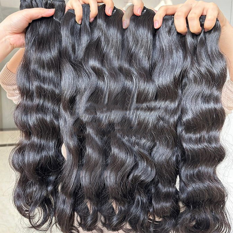 Wholesale raw indian hair bundles unprocessed human hair extension 100% cuticle aligned dropshipping raw indian human hair