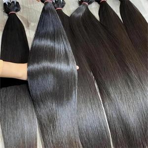 Private Label vietnamese raw hair double drown natural color straight human hair bundles vendor