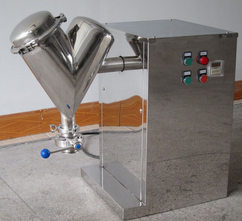 V-3 V Shape Dry Powder Blender Dry Mixer Machine Dry Powder Mixing Machine