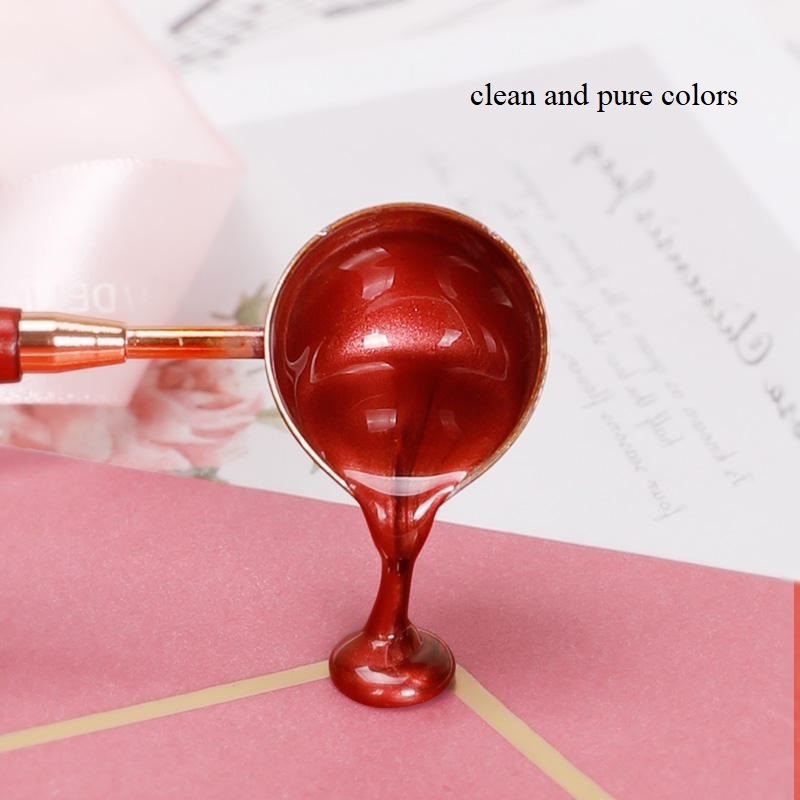 Custom Wholesale 7mm 11mm Wax Seal Glue Gun Stick Sealing Wax Stick For Seal Stamp