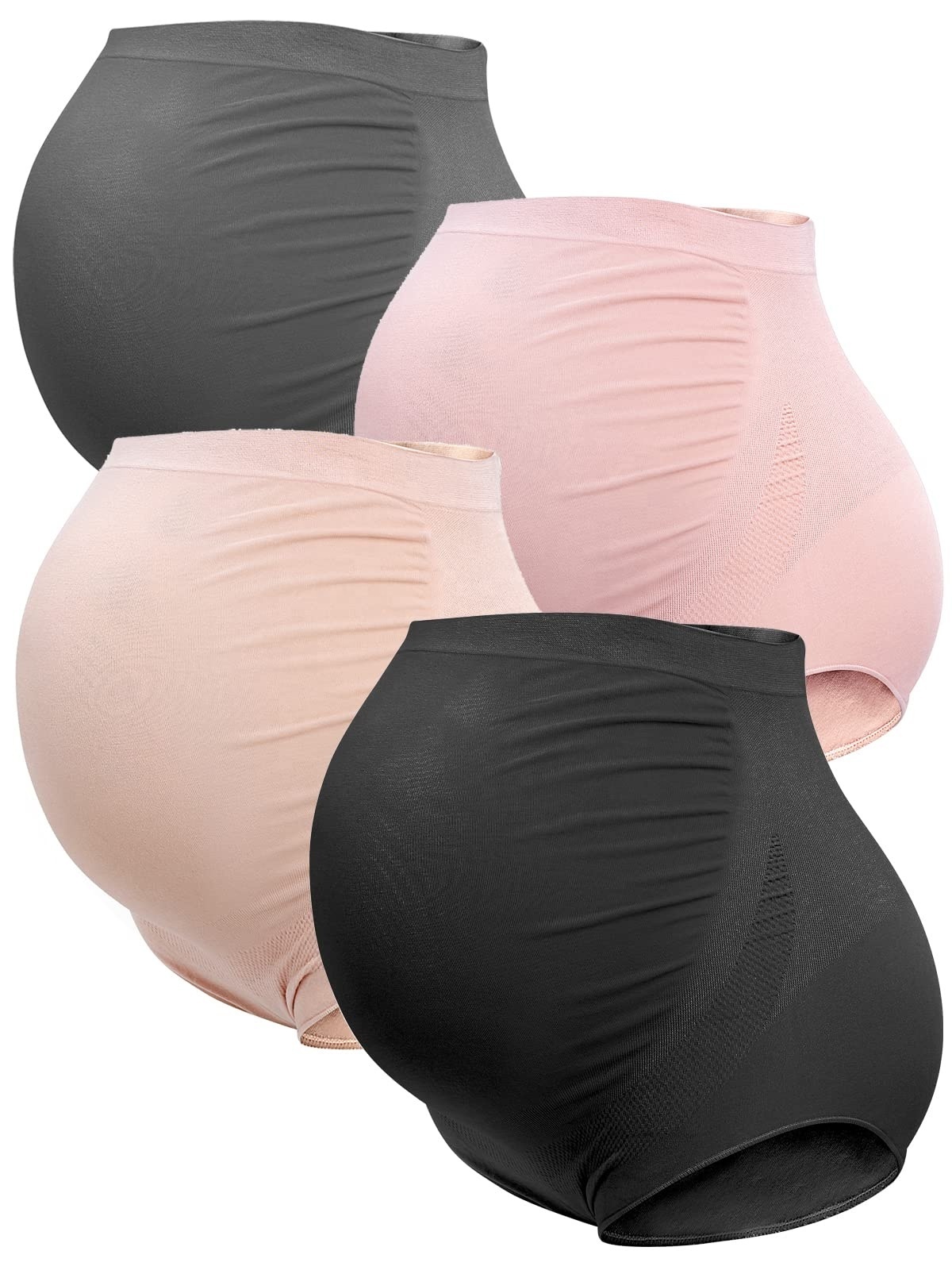 Maternity Underwear Shapewear Over Bump Plus Size Seamless Support Maternity Panties Bra Clothes High Waisted