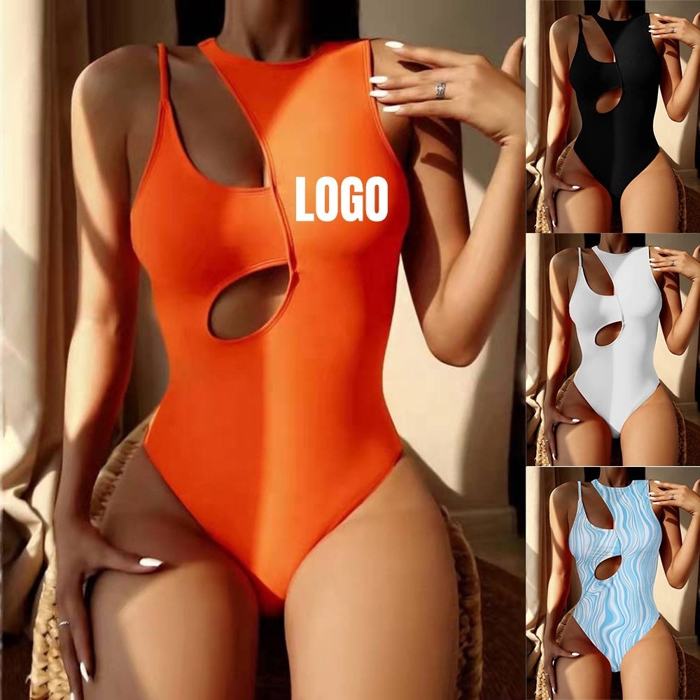 Custom Wholesale Designer One Piece Swimsuit Plus Size Women's Underwear Swimsuits For Women 2023 Bikinis Swimwear Beachwear