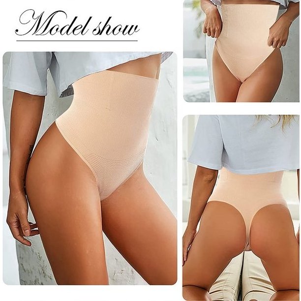 Women High Waist Thong Butt Lift Panties Slimming Body Shaper Underwear Tummy Control Waist Seamless Shaperwear sexy Thongs