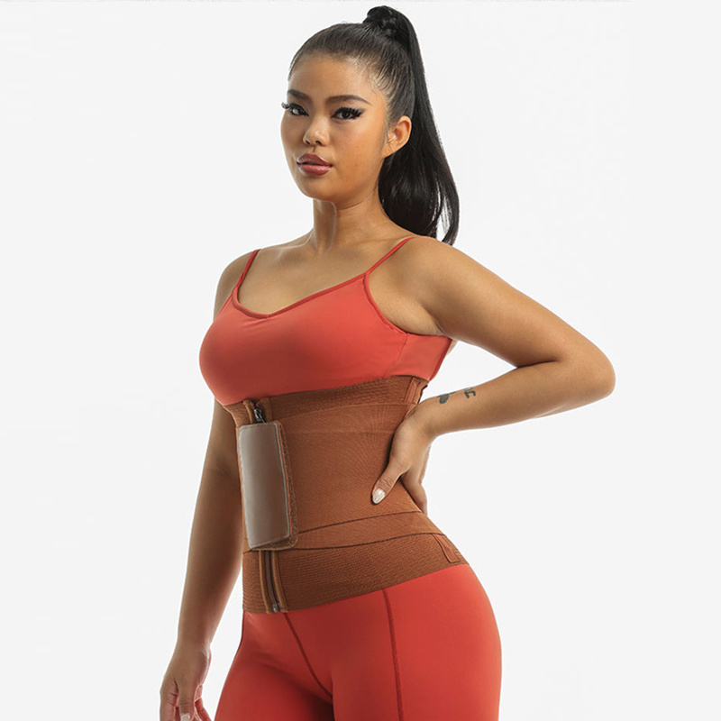 Waist Trainer Belt for Women - Waist Cincher Trimmer - Slimming Body Shaper Belt - Sport Girdle Belt