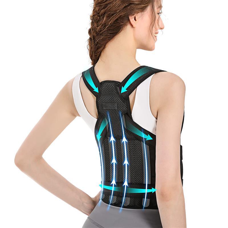 Back Posture Corrector For Women Men, Breathable And Adjustable Back Posture Brace, Back Straightener Relieves Shoulder And Back