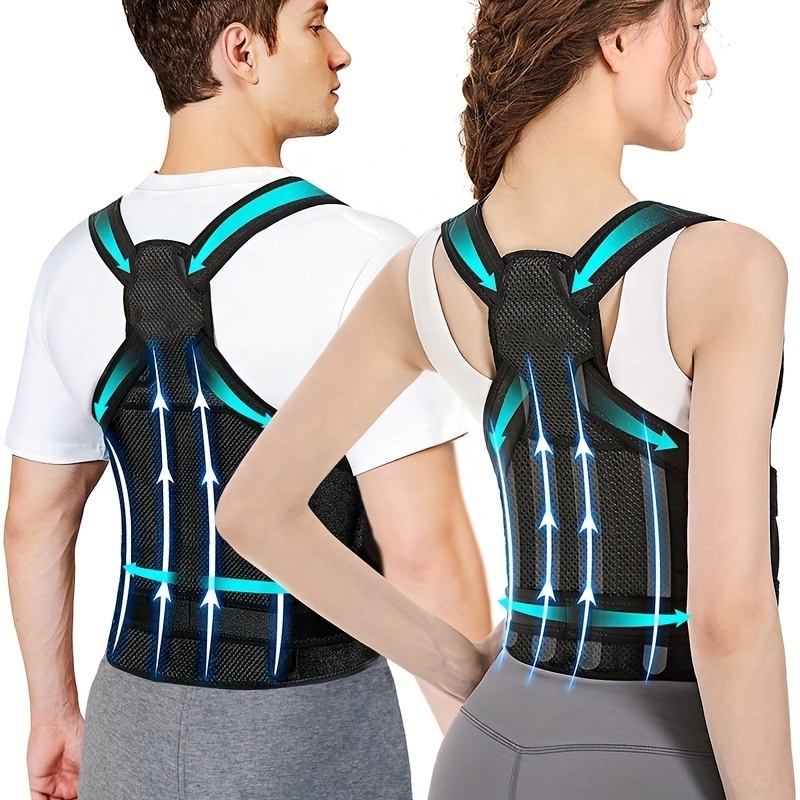 Back Posture Corrector For Women Men, Breathable And Adjustable Back Posture Brace, Back Straightener Relieves Shoulder And Back