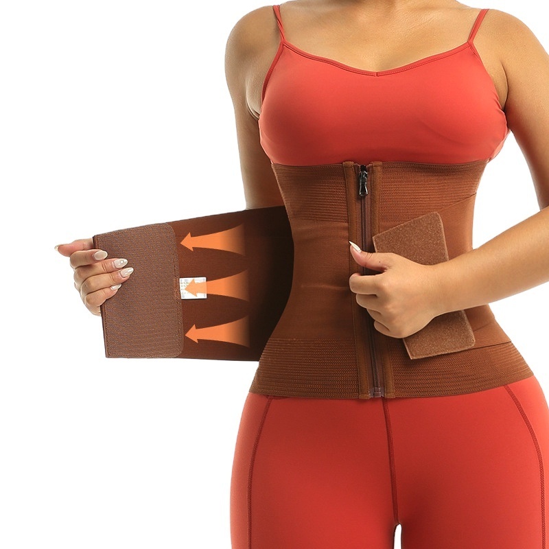 Waist Trainer Belt for Women - Waist Cincher Trimmer - Slimming Body Shaper Belt - Sport Girdle Belt