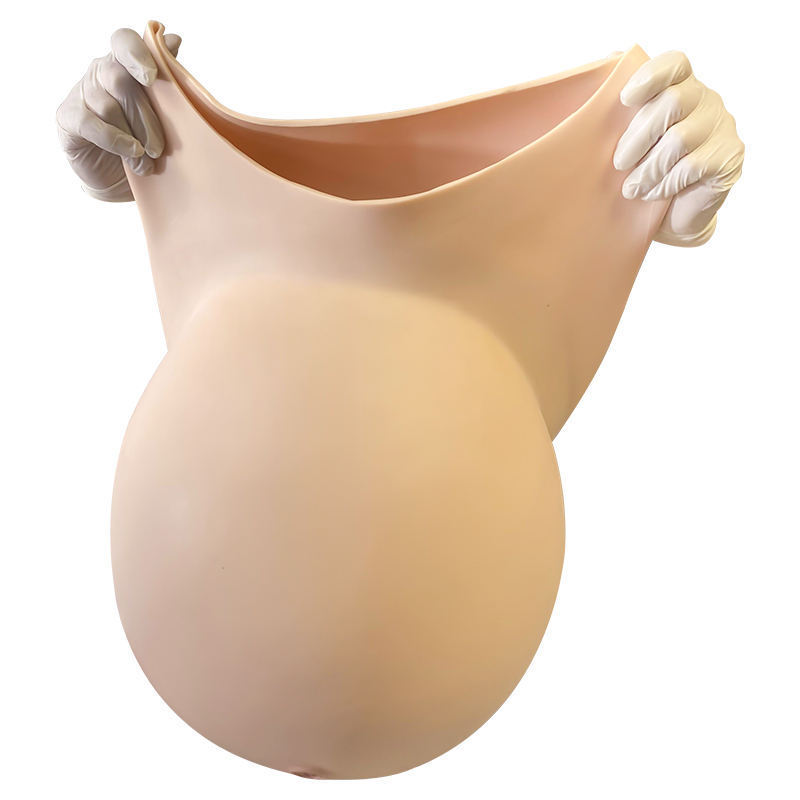 DIY Inflatable Pregnant Belly False Silicone Simulation Delivery Pot Belly Props Cosplay Masquerade Pregnant Belly Mannequin