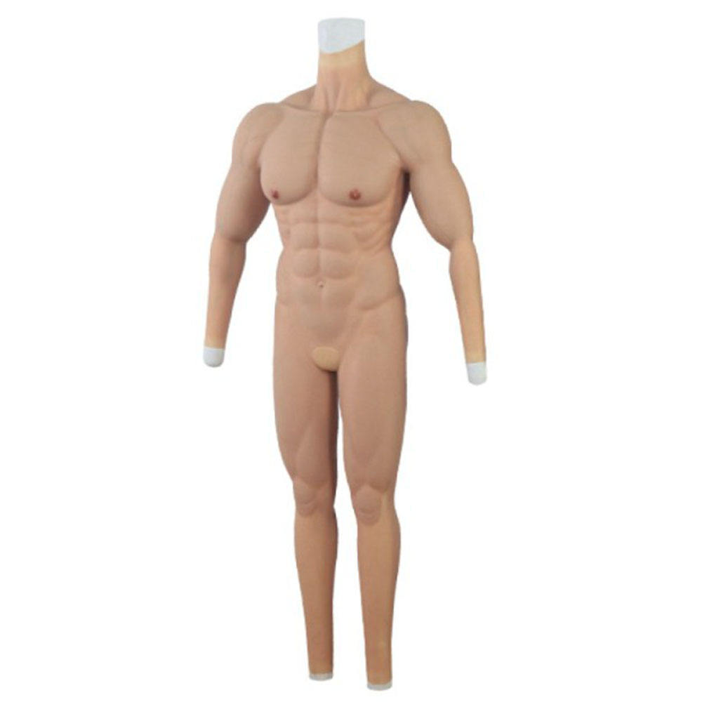 False Strong Male Abdominal Realistic Muscles Artificial Simulation Man Chest Muscle Suit For Anime Cosplay