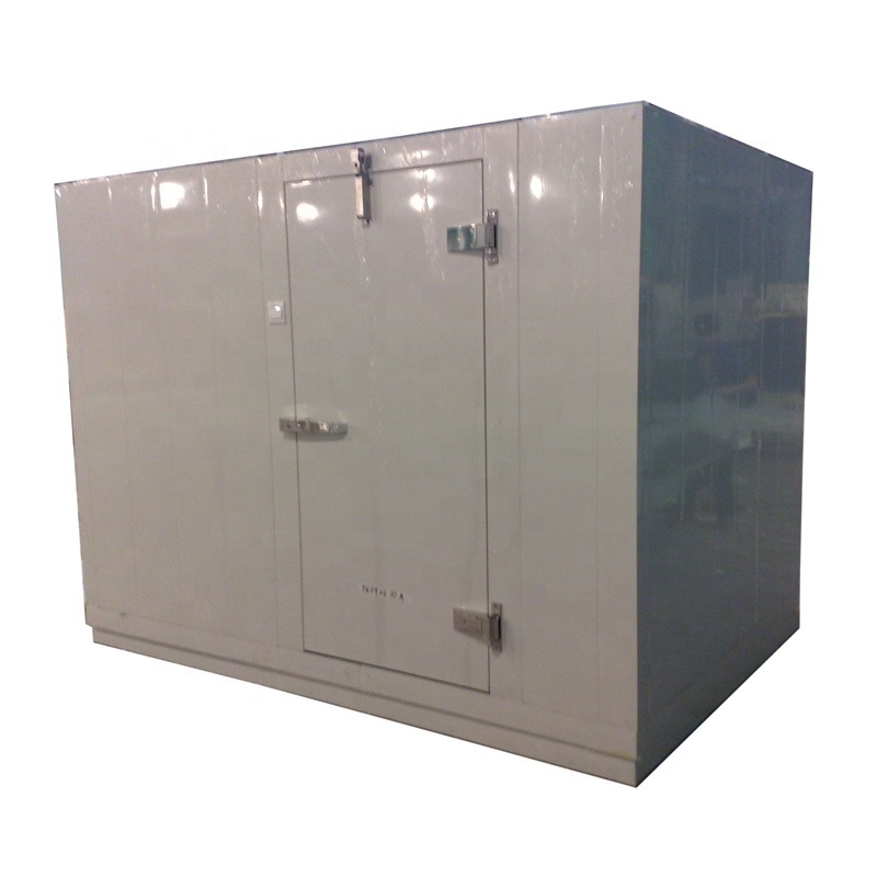 Cold Storage Cooler With Condensing Unit Fan Cooling Hinge Door/convex Door/sliding Door Polyurethane Insulation Panels