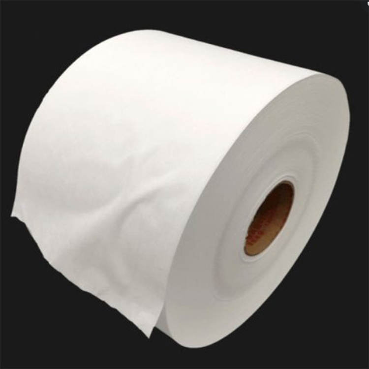 Best price organic viscose  bamboo material used for wet wipes spunlace nonwoven fabric