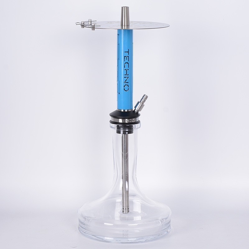 High quality Geometry Techno Shisha Hookah Stainless Steel Germany Design Shisha Hookah wholesale