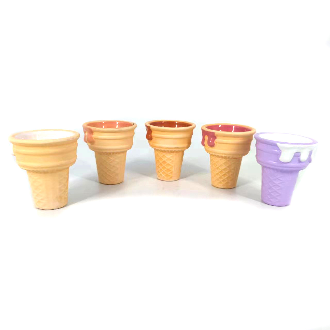 Good Design Ceramic Hookah Head Bowl 3D Gelato High Quality Ice Cream Hookah bowl smoking accessories