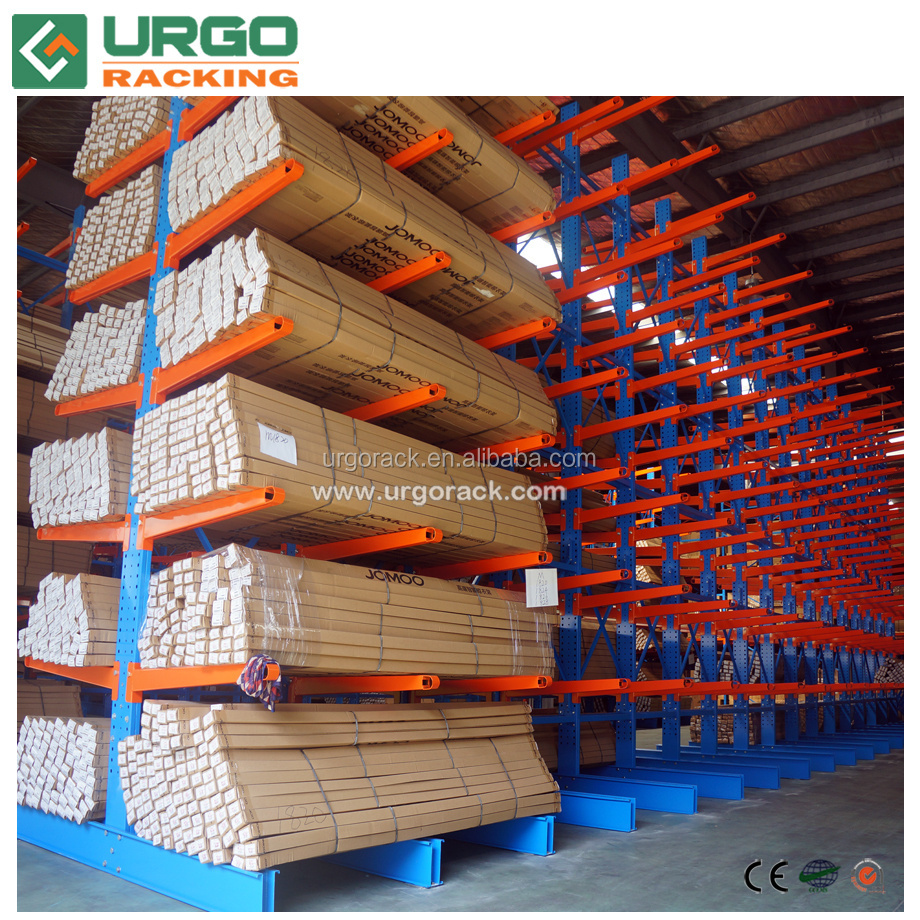 Heavy Duty Lumber Warehouse Storage Cantilever Rack