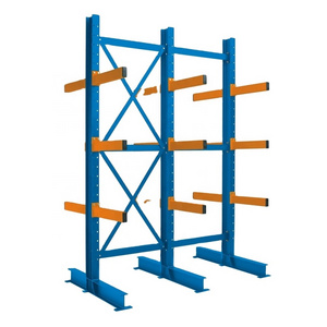 Heavy Duty Powder Coated Cantilever Racking Storage Steel Pipe Rack