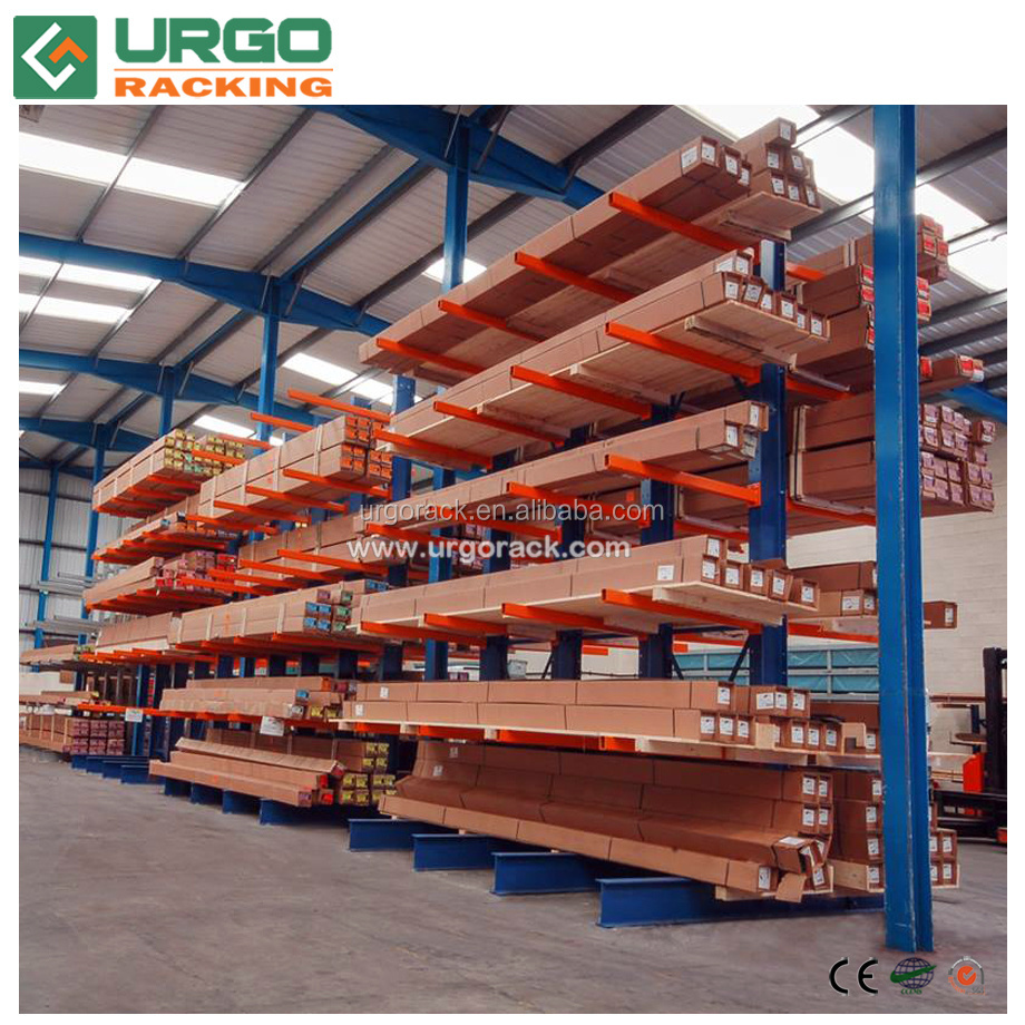 Heavy Duty Lumber Warehouse Storage Cantilever Rack