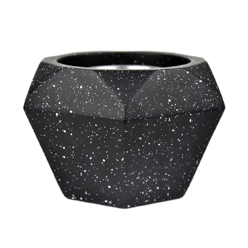 Ur-health Desktop Fireplace Geometric Design Portable Mini Tabletop Fire Bowl Decorative for Indoor for Balcony for Lighting