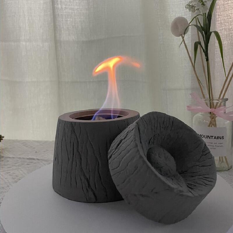 Ur-Health Mini Portable Table Propane Fire Pit Eco-friendly Bio-ethanol Fireplace For Home Atmosphere Decoration