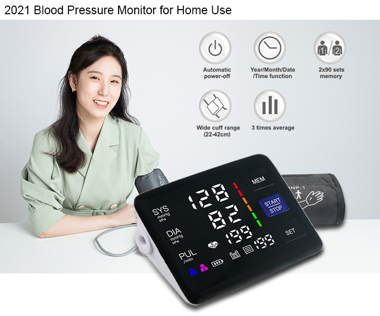 High Quality Sphygmomanometer Arm Tensiometers OEM BP Machine Electronic Blood Pressure Monitor Other Household Medical Devices