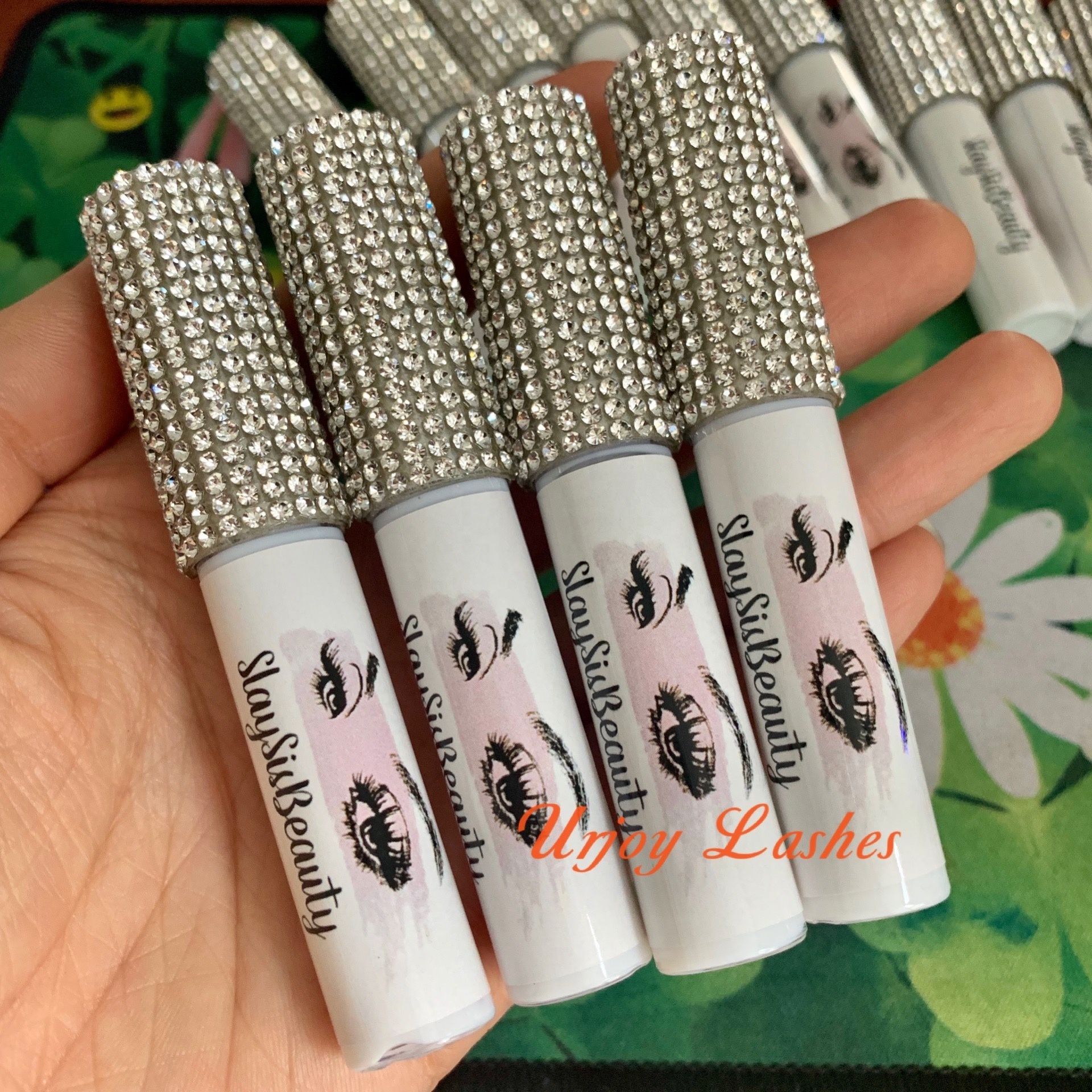 Full Strip Lash Glue Custom Logo Private Label Organic Vegan Eyelash Glue waterproof