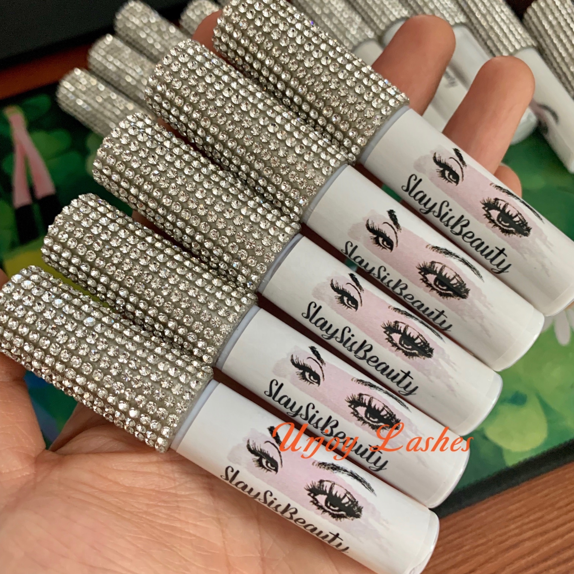 Full Strip Lash Glue Custom Logo Private Label Organic Vegan Eyelash Glue waterproof