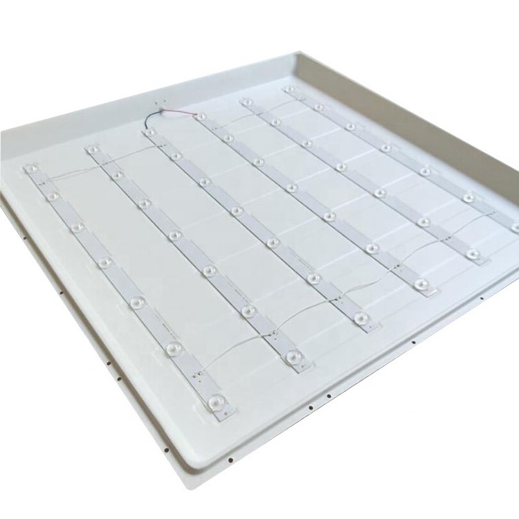 High Bright Ultra Slim Pmma Lgp Led Panel Light 600x600 40w Ugr<19 Dimmable 0-10v Led Ceiling Light For Indoor Lighting