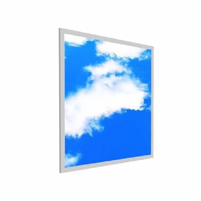 Led skylight 595x595 square 40W 60x120CM 72W 2D blue sky and cloud map open-mounted Led panel light Ceiling panel light