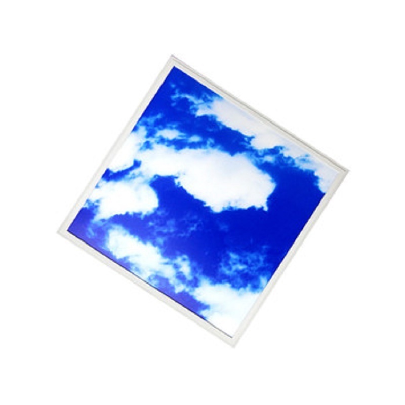 Led skylight 595x595 square 40W 60x120CM 72W 2D blue sky and cloud map open-mounted Led panel light Ceiling panel light