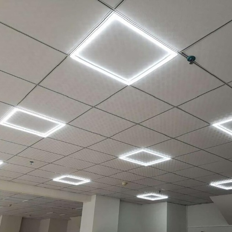 Ceiling Recessed Mounting Aluminum Led  Panel Light 2x2 2x4 60X60 1200X300 48W Led Frame Panel Light