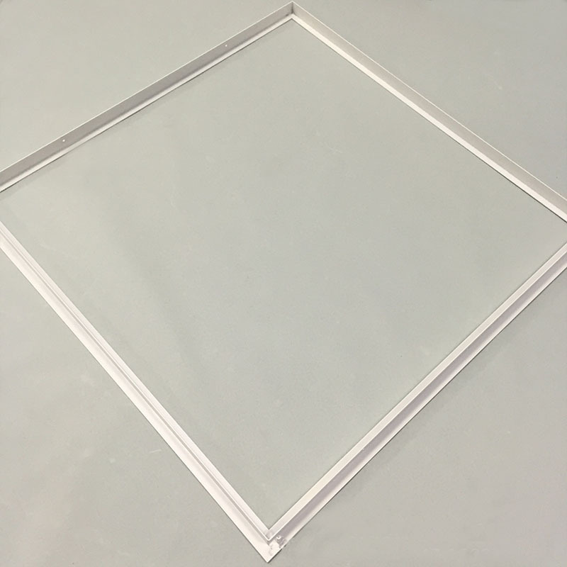 LED Panel Surface Mounting Aluminum Frame Box Kit For Ceiling Panel 600 x 600 White Coating