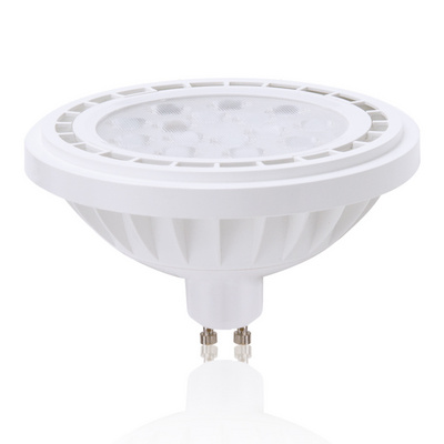 Ultra Bright 9-15w AR111 Led Bulb G53 Gu10 Base Spotlight 12v-265v Qr111 Downlight Dimmable Light Recessed Ceiling Light Source