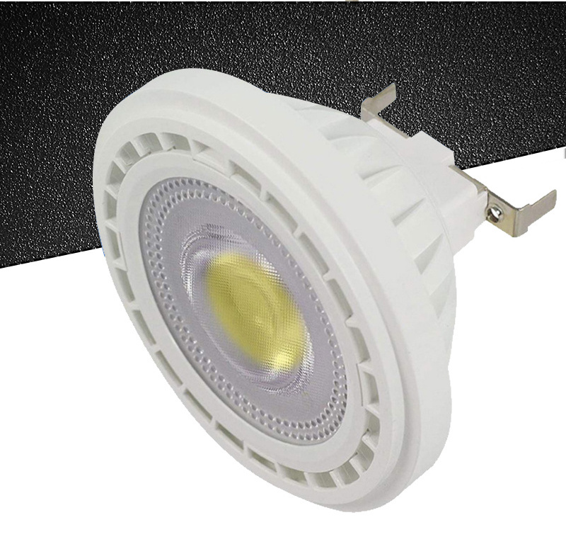 Ultra Bright 9-15w AR111 Led Bulb G53 Gu10 Base Spotlight 12v-265v Qr111 Downlight Dimmable Light Recessed Ceiling Light Source