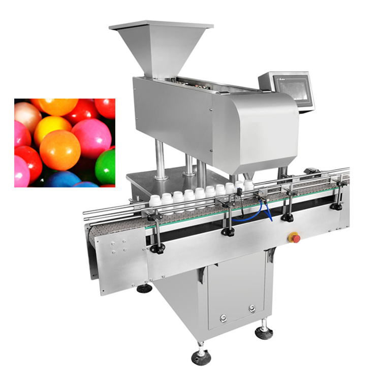 High Precision full Automatic Soft Sweets Capsule Gummy Candy Bottle counter counting machine