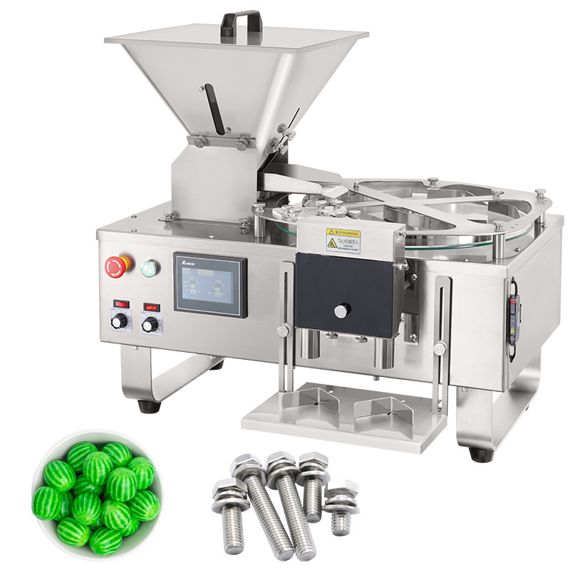 Stainless Steel Tablet Counter Bear Soft Candy Bottle Packaging Counting Machine