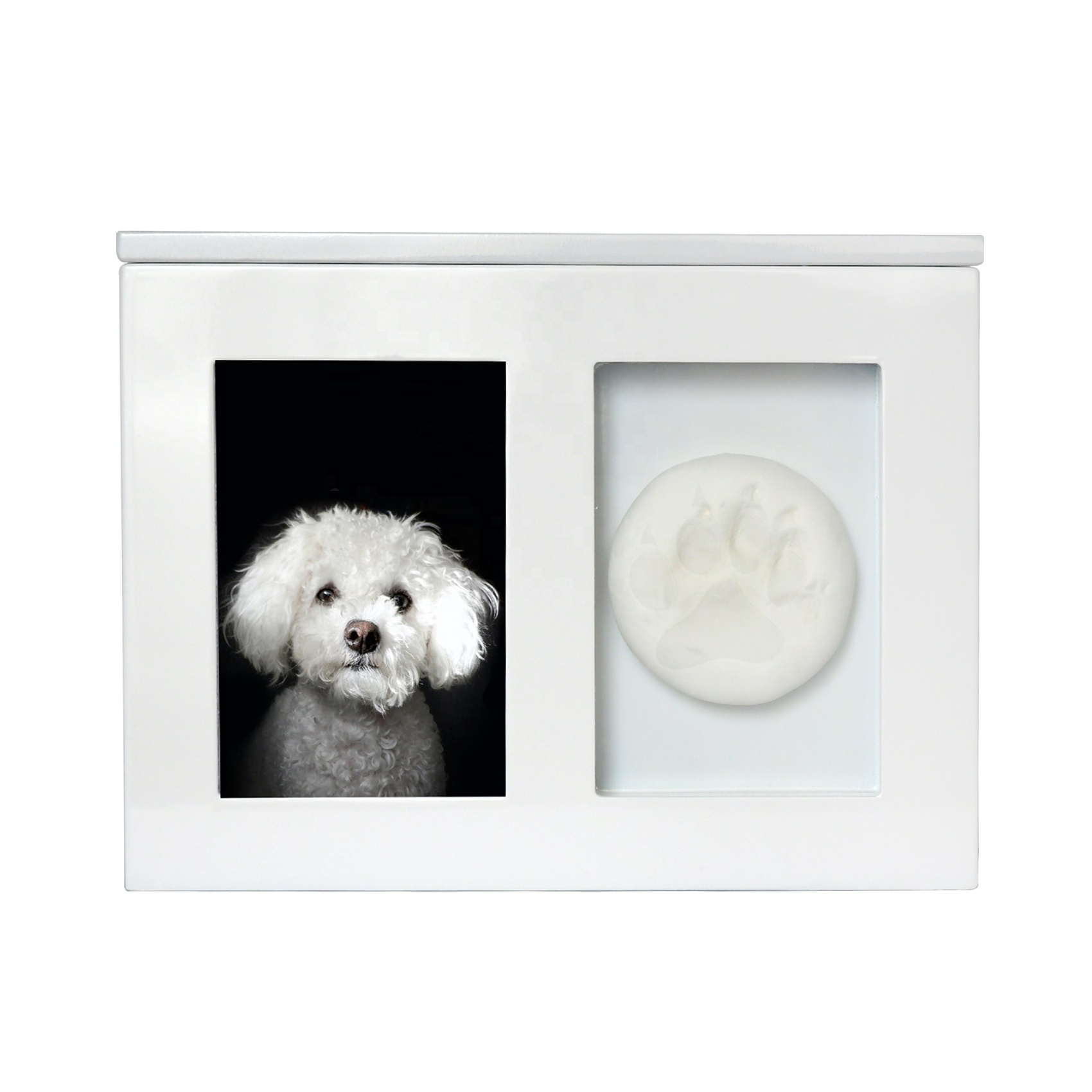 Personalized Custom Memorial Keepsake Cremation Resin Pet Dogs Urns for Dogs Ashes