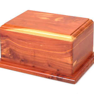 Cedar Ash Urn Wood Pet Cremation Box Wholesale Wooden Urns