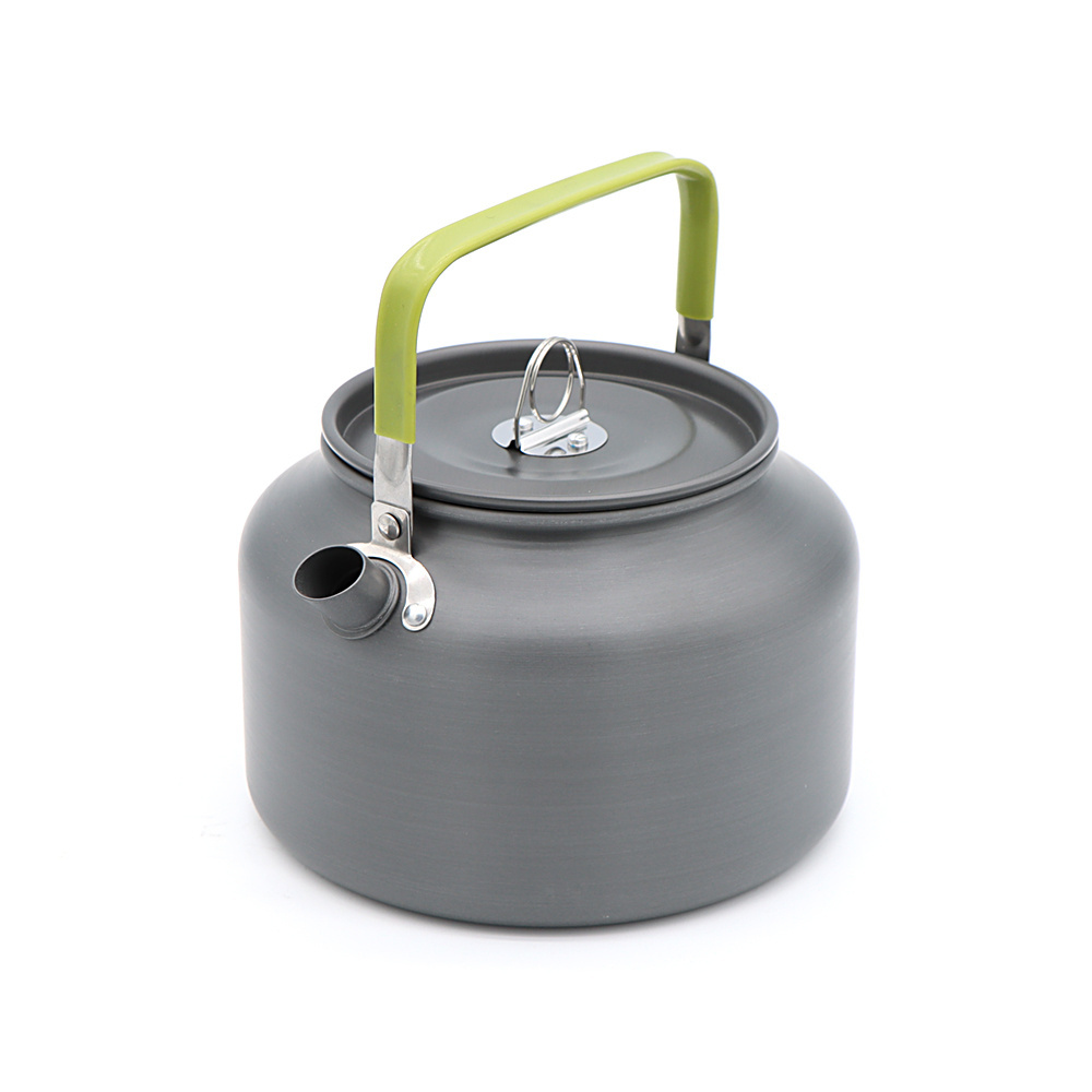 Camping Kettle 1.8L/1.6L Aluminum Alloy Open Campfire Coffee Tea Pot Fast Heating Outdoor Gear Great for Boiling Water