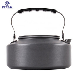 Camping Teapot Pot, 1.1L Portable Ultra-light Outdoor Hiking Camping Aluminum Water Kettle Teapot Coffee Pot